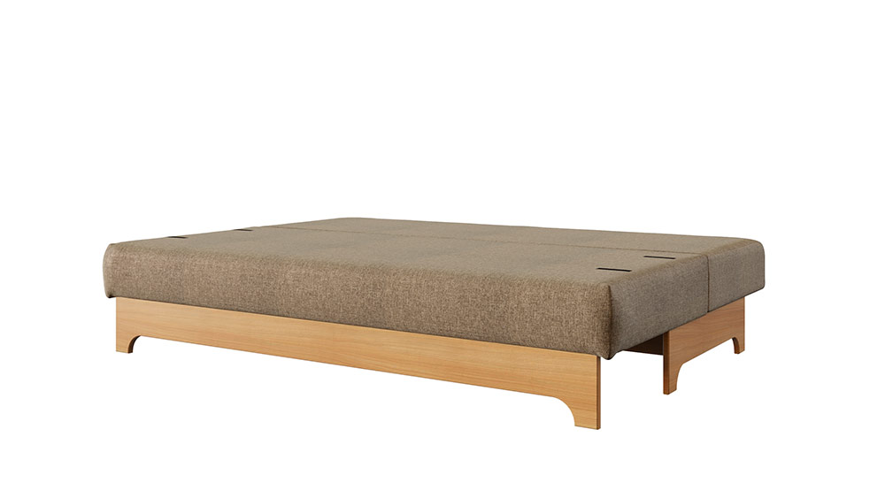 Диван Dreamline Амберг (бук/натуральный) (рогожка - синий) DS 145х200