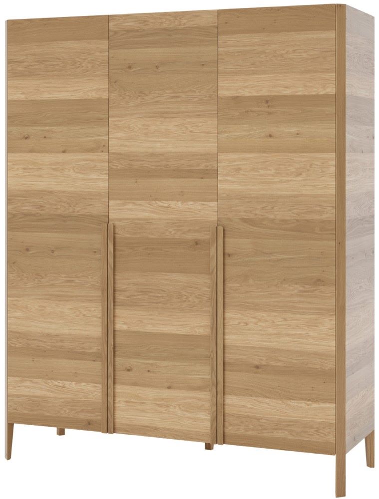 Шкаф RIVI Shape 3х дверный (левый) (цвет - дуб натуральный) 176х60х220