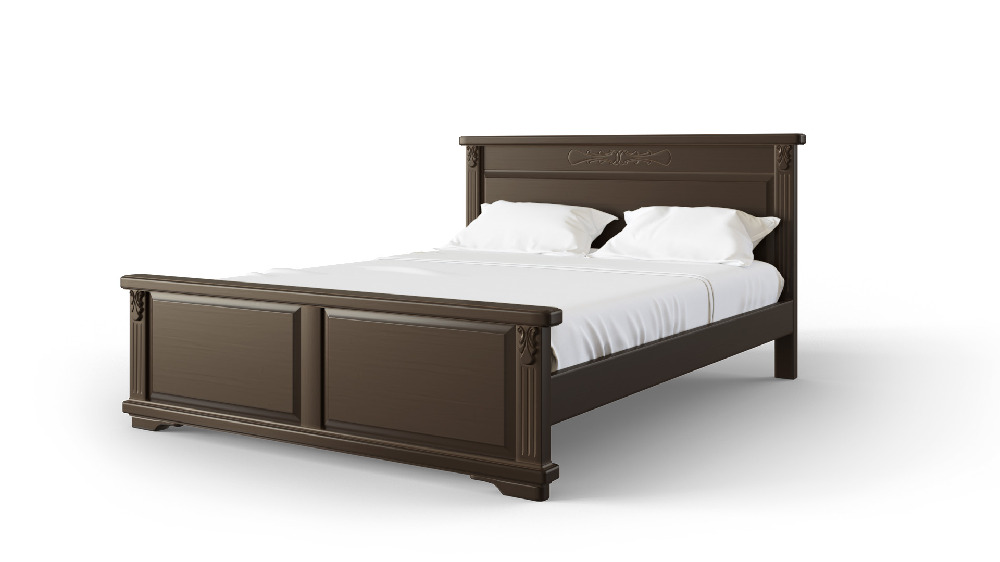 Кровать Dreamline Палермо бук-орех мокко 150х195