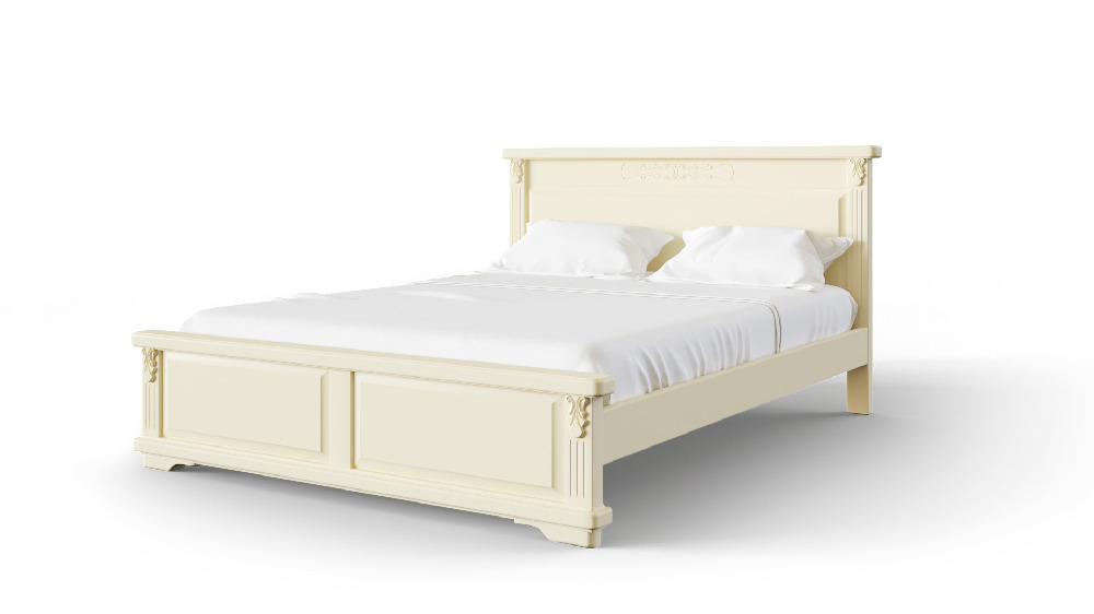 Кровать Dreamline Палермо 1 бук-слоновая кость 90х200