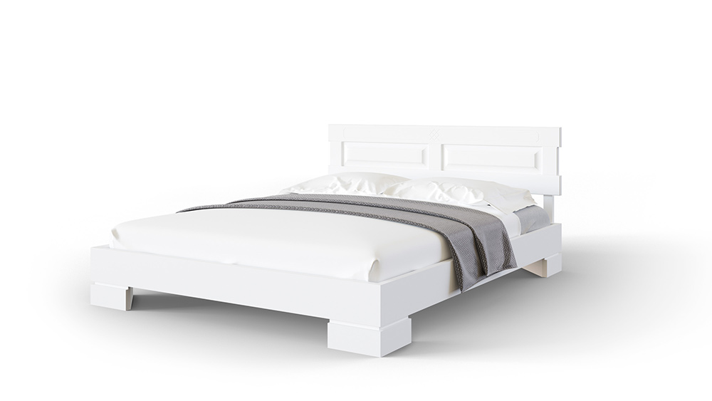 Кровать Dreamline Варна ясень-белый 180х195
