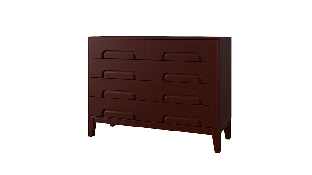 Комод Dreamline Венсе бук-красное дерево 126х50х96