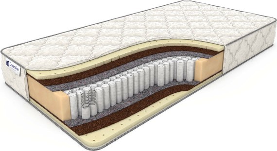 Матрас Dreamline SleepDream Medium S-1000 (х/б жаккард) 100х200х23