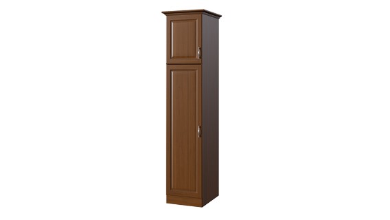 Шкаф Dreamline Эдем 1-но створчатый ясень-орех 1-3 45х56х220