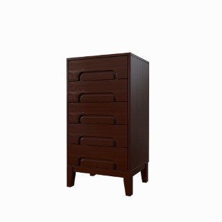 Комод Дримлайн Венсе (узкий) бук-каштан 60х38х112,8