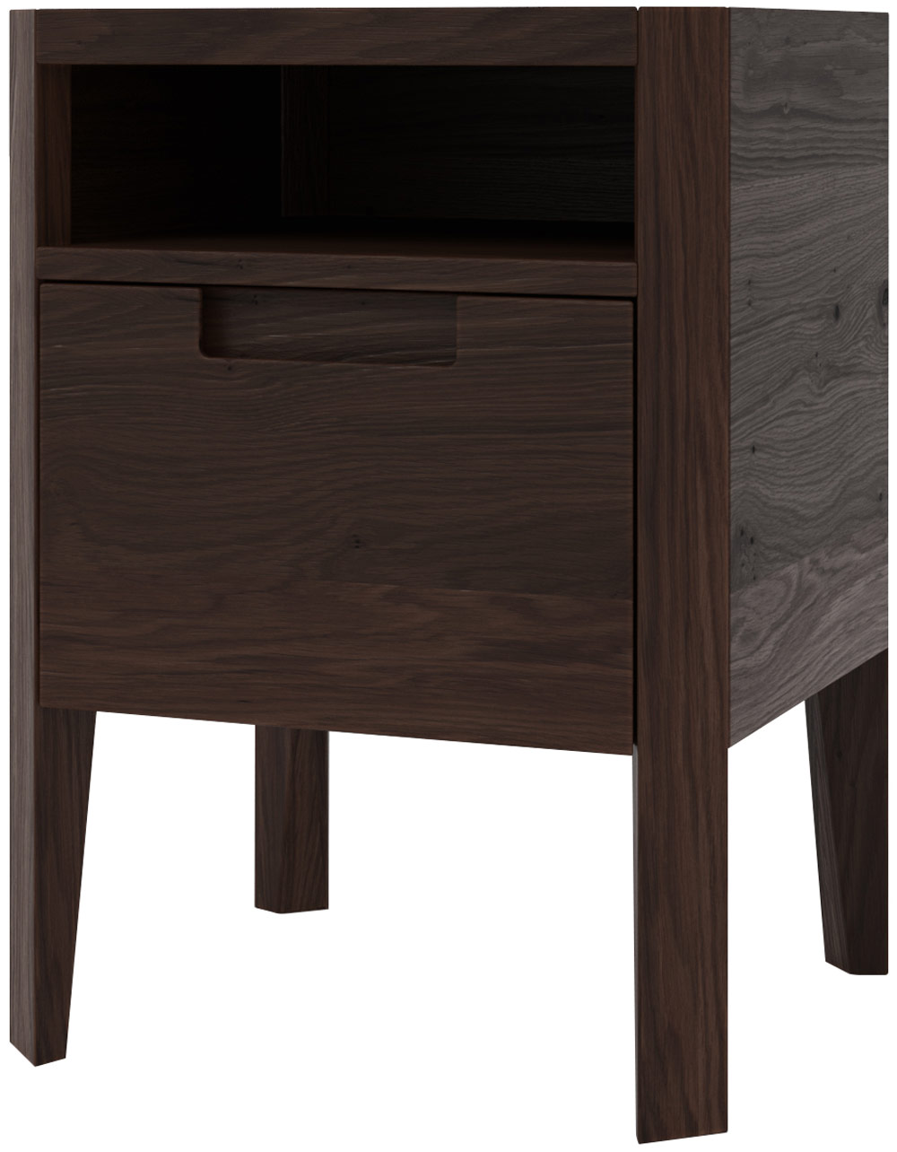 Тумба прикроватная RIVI Shape (цвет - бисмарк) 40х38х55